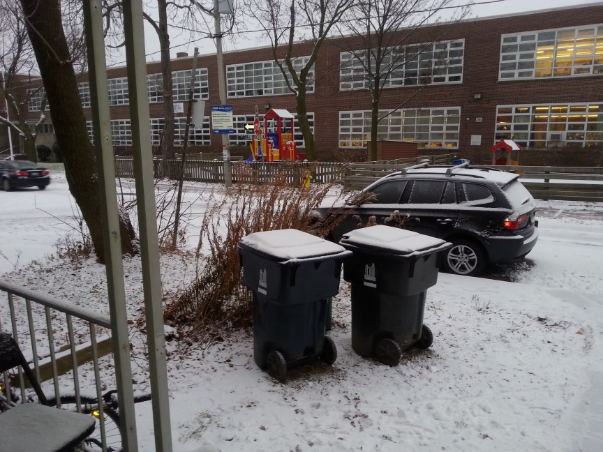 Toronto sous la neige