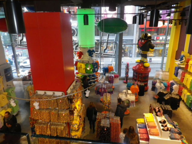 M&Ms store New York Inside