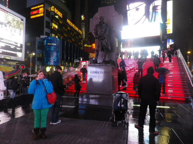 Wondering in Time Square