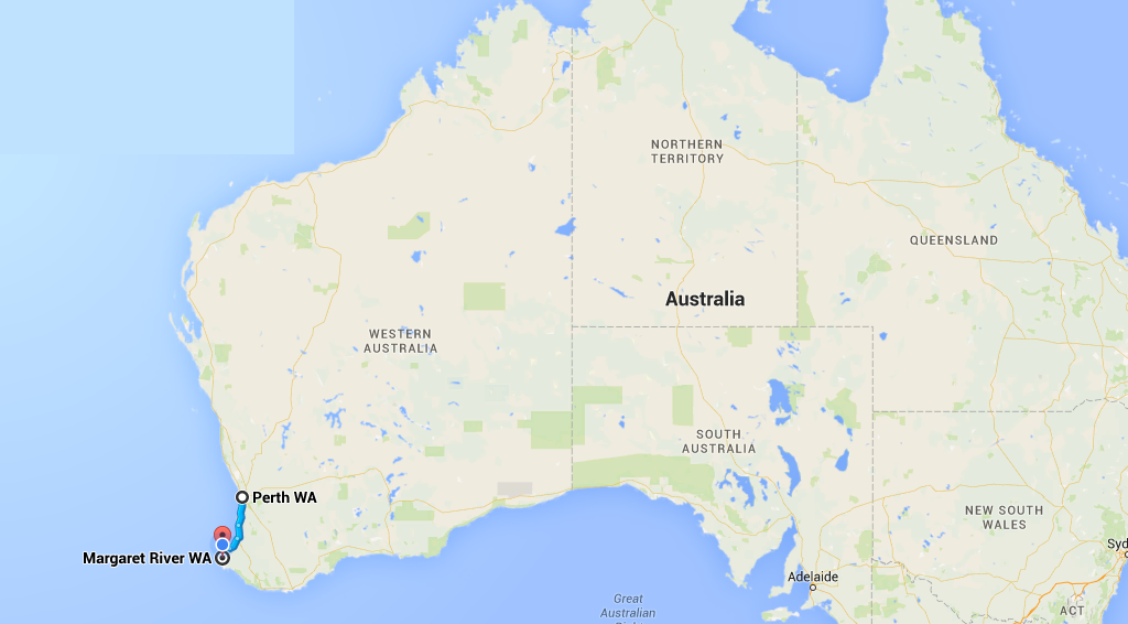 map australia
