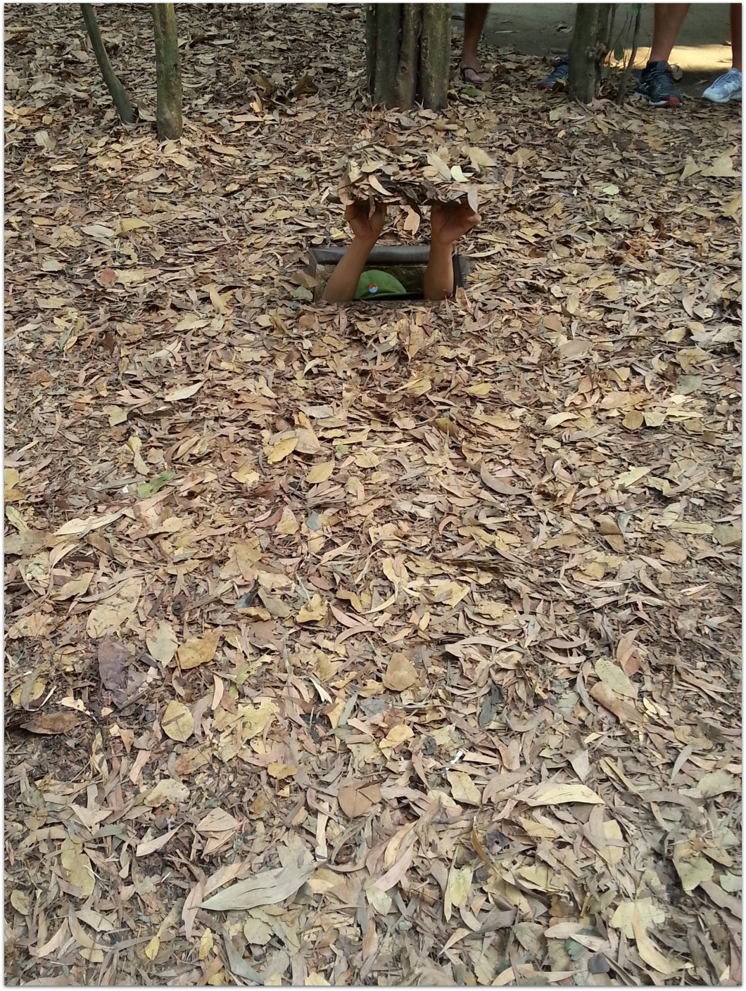 guerilla Cu Chi Tunnel Vietnam War