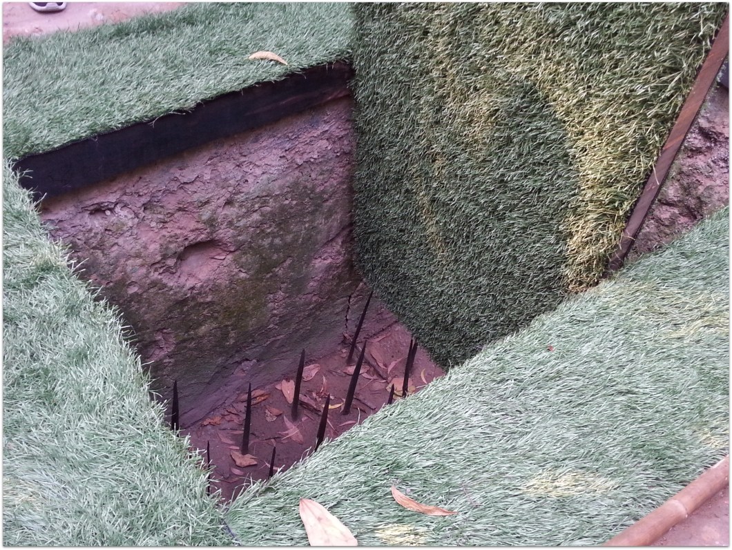 Cu Chi Tunnels bamboo attack