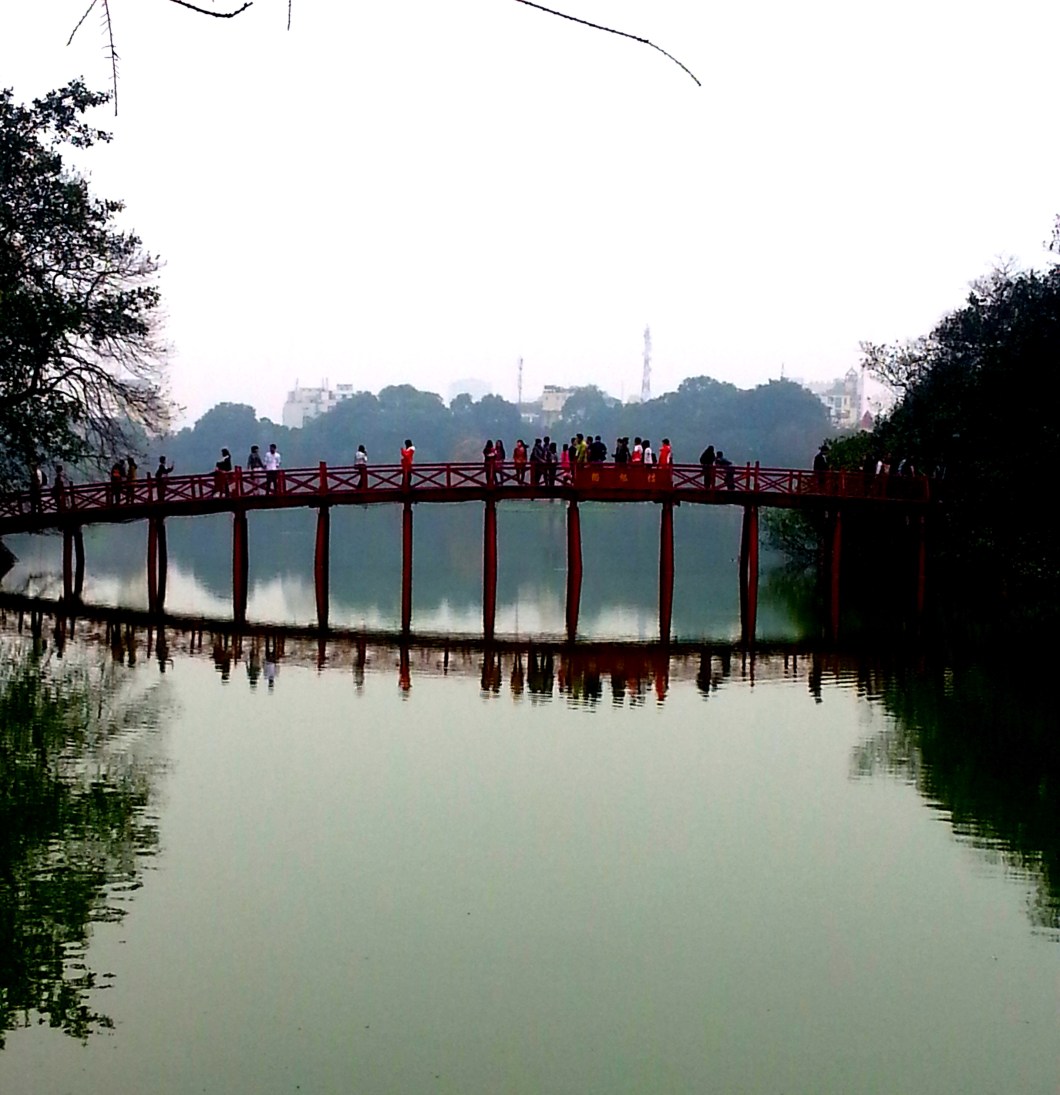 Hanoi Bridge Vietnam