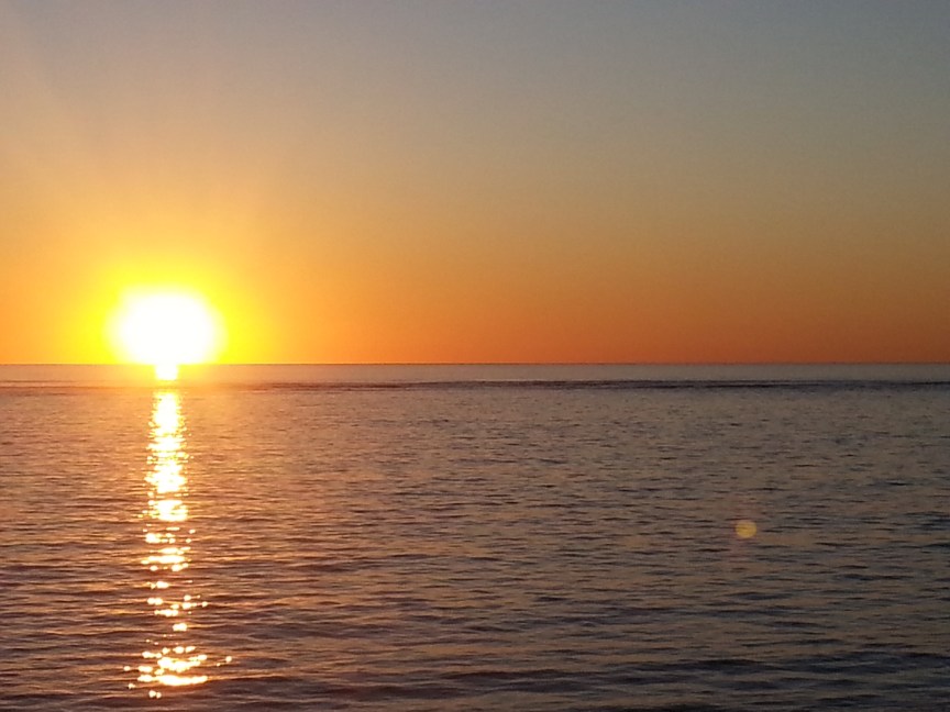 coucher de soleil Australie