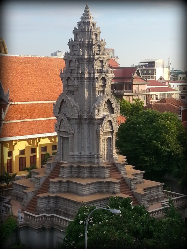 vue du rooftop Phnom Penh