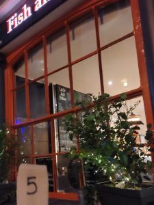 Fish and Chips Little Jack Fullers Brighton