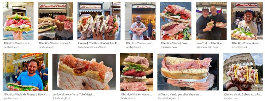 All Antico Vinaio Milan