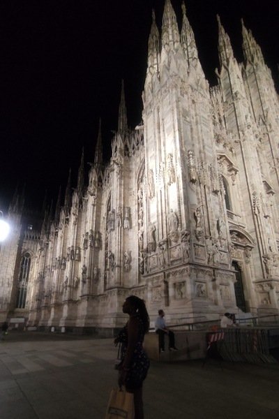 Facade de la cathedrale de Milan