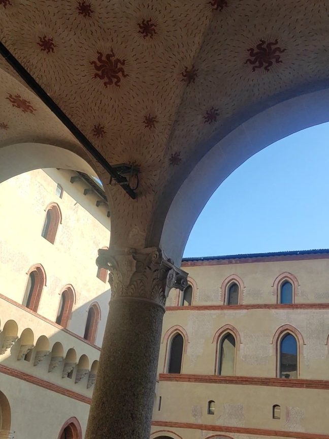 interieur chateau milan